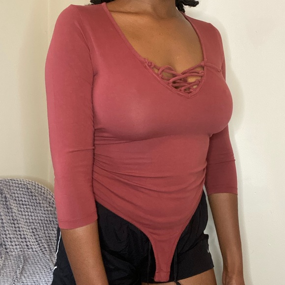 Burnt red bodysuit - Picture 2 of 5